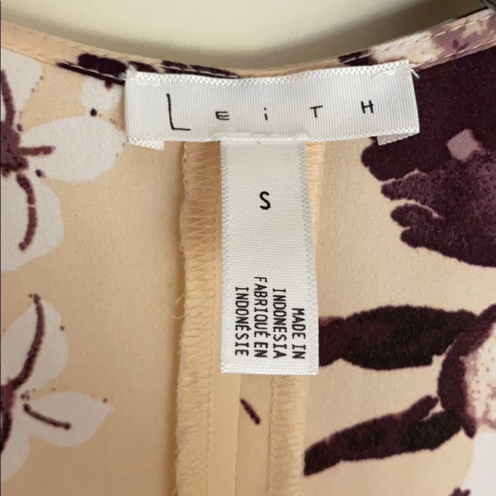 NWOT Leith short sleeve long floral kimono - Picture 4 of 7